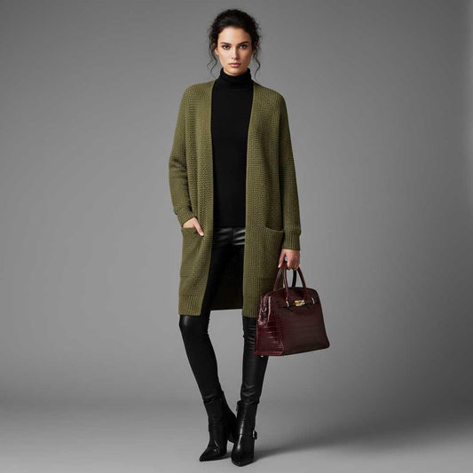 Eleganter Damen Cardigan | Vielseitige Strickjacke für jeden Anlass