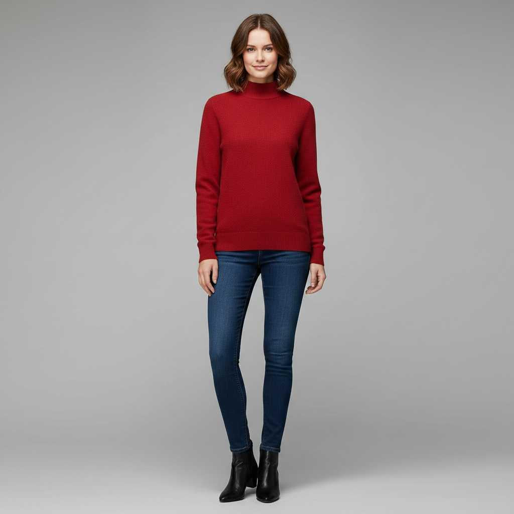 Eleganter Longpullover Damen | Zeitloser Stil für Jeden Anlass