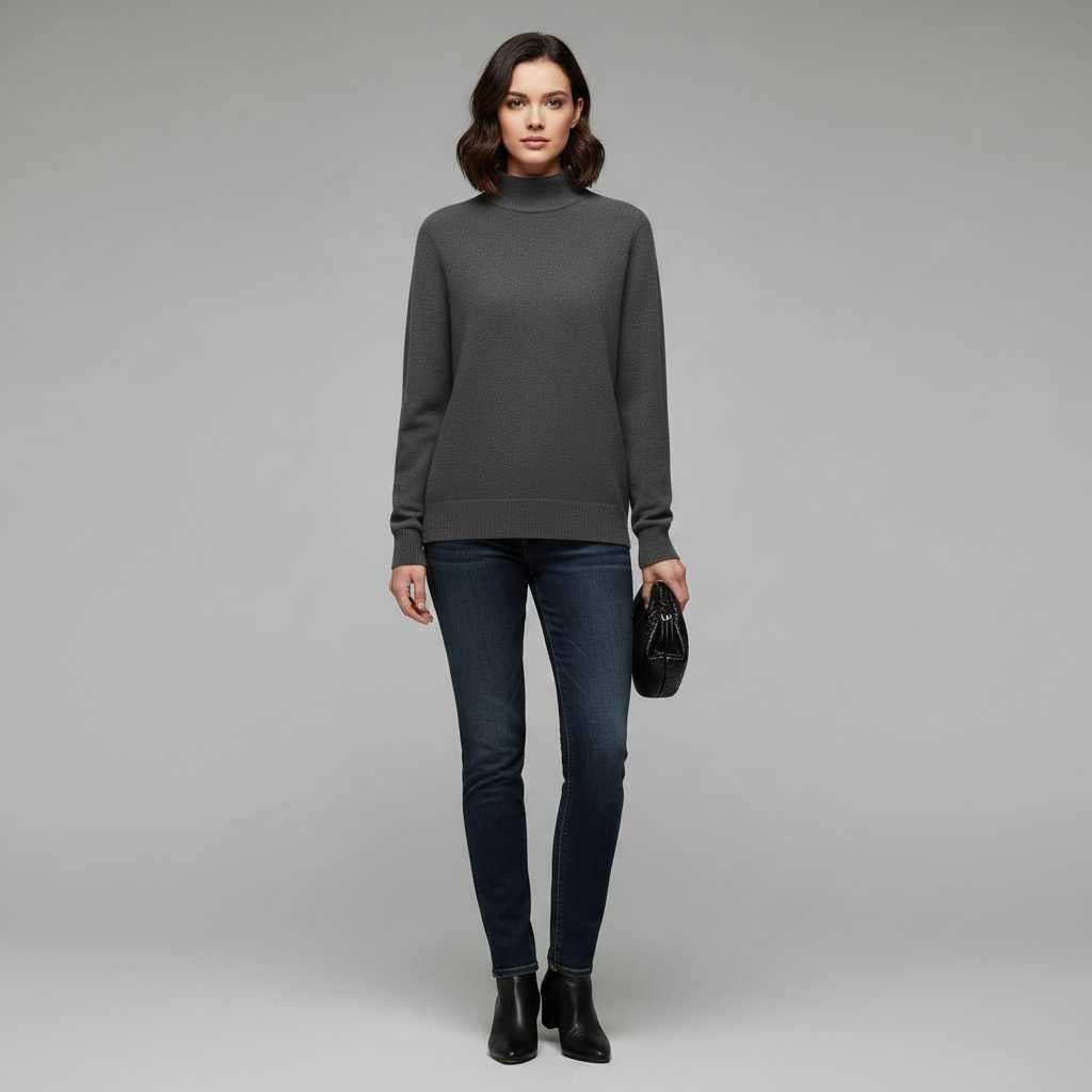 Eleganter Longpullover Damen | Zeitloser Stil für Jeden Anlass