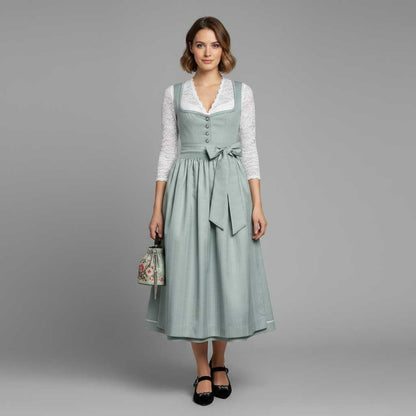 Elegantes Dirndlkleid | Trachtenkleid Damen für Oktoberfest