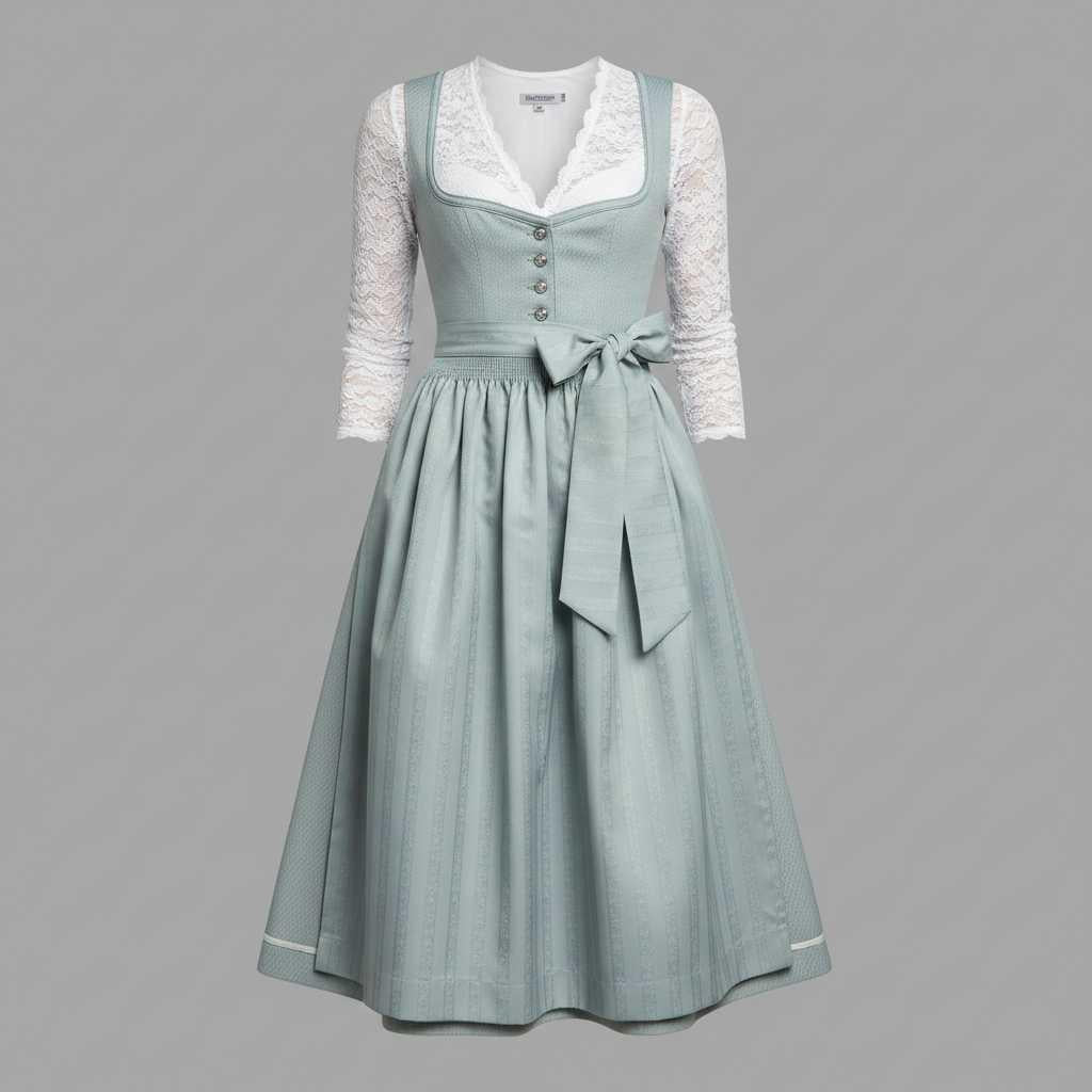 Elegantes Dirndlkleid | Trachtenkleid Damen für Oktoberfest