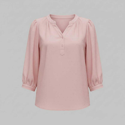 Patchwork Damenbluse | Modische Allrounder-Bluse