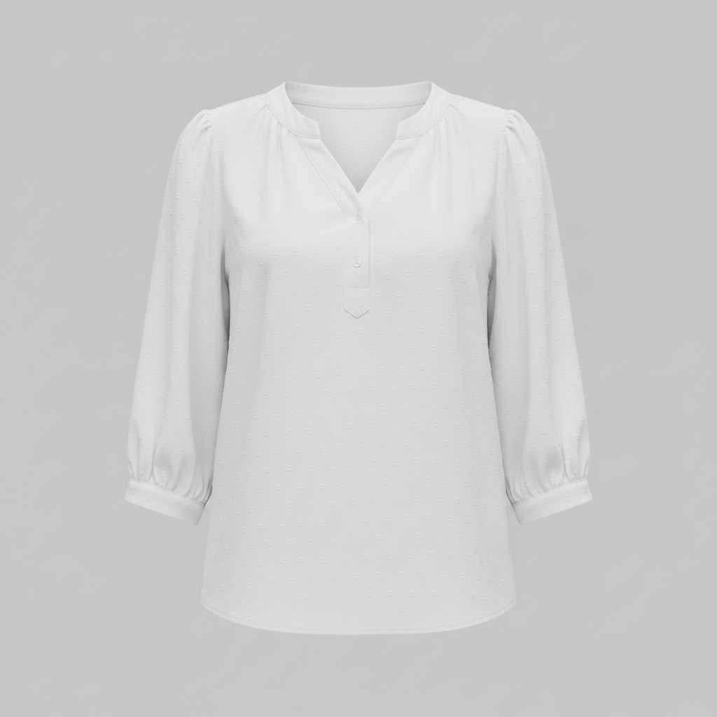 Patchwork Damenbluse | Modische Allrounder-Bluse