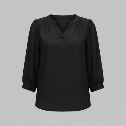 Patchwork Damenbluse | Modische Allrounder-Bluse