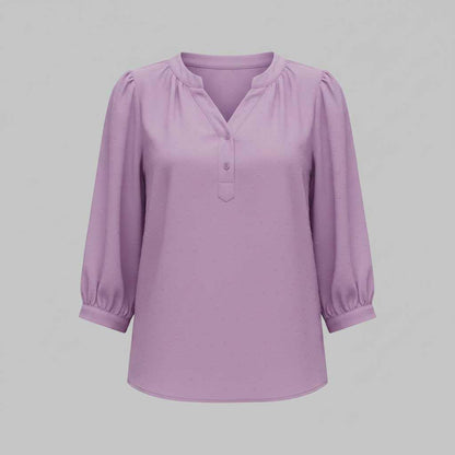 Patchwork Damenbluse | Modische Allrounder-Bluse