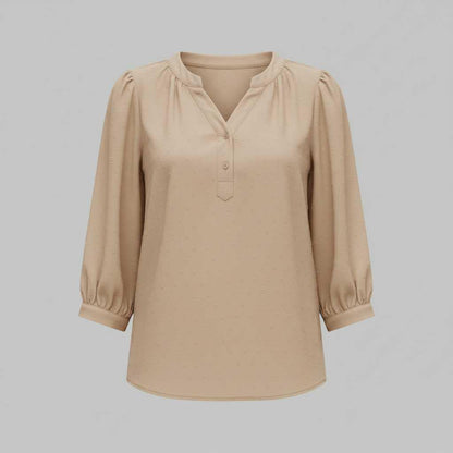 Patchwork Damenbluse | Modische Allrounder-Bluse