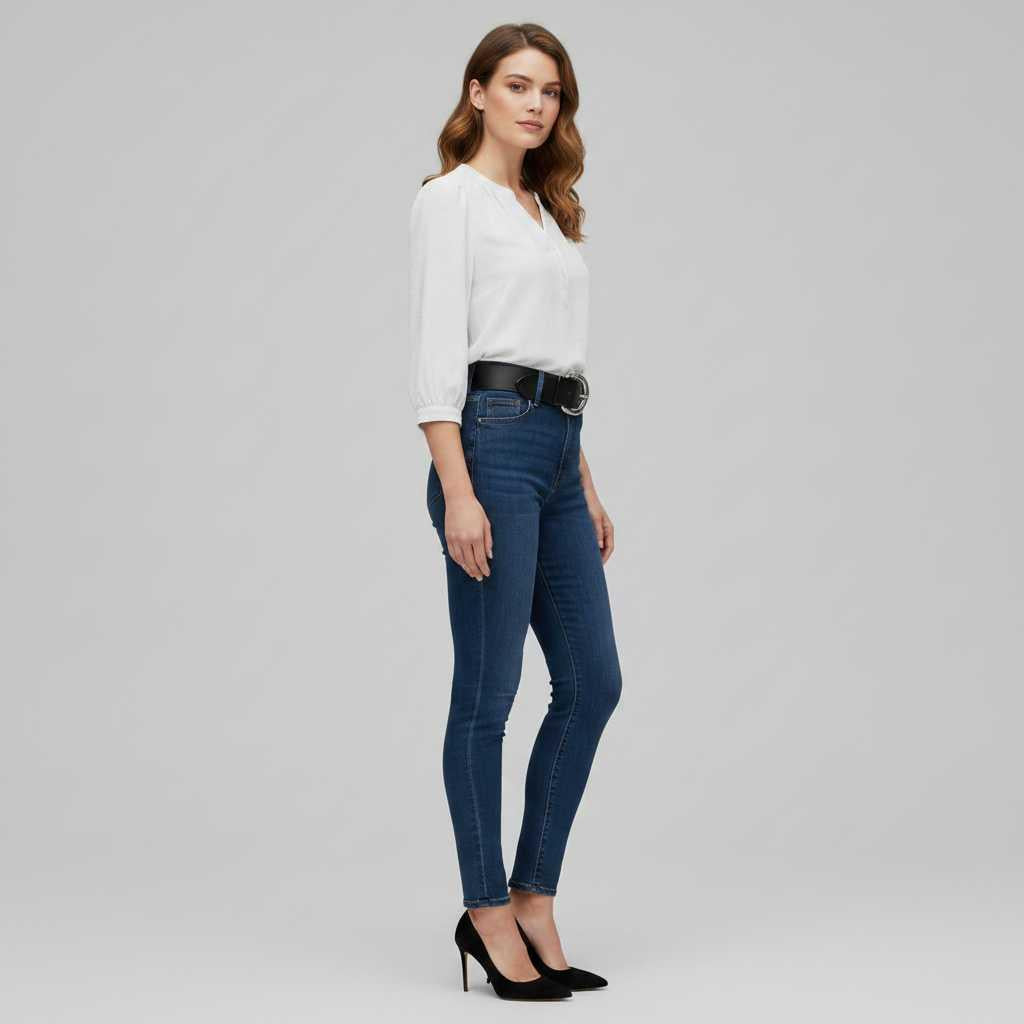 Patchwork Damenbluse | Modische Allrounder-Bluse