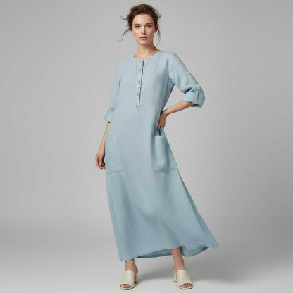 Tina | Damen Sommerkleid Aus Weichem, Atmungsaktivem Material