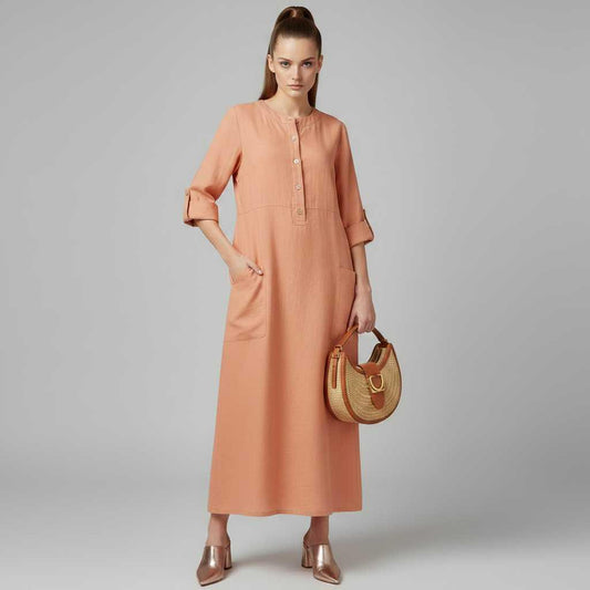 Tina | Damen Sommerkleid Aus Weichem, Atmungsaktivem Material